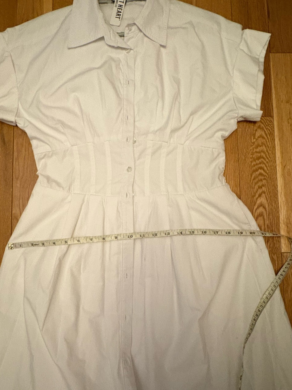 NWT Velvet Heart Emily Button-Front Midi Dress - Picture 11 of 11